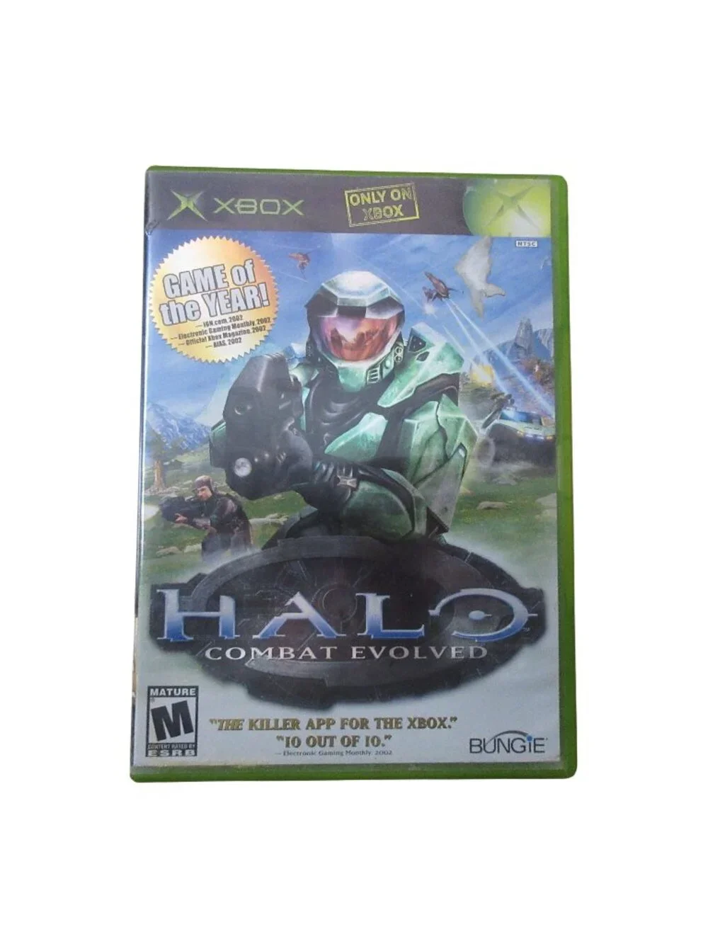 Halo: Combat Evolved Microsoft Xbox, 2001 with Manual